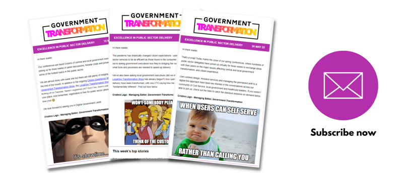 Government Transformation newsletter