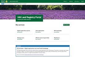 HM Land Registry portal